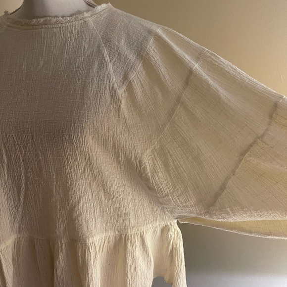 Mod ref big sleeve crop shirt size large - Picture 2 of 9